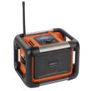 Pārnēsājamā darba radio, POWERPLUS, POWDP8061, DAB+/FM, 20V, 100-240V