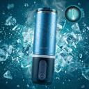 Cecotec blenderis Power Titanium Shake2Go A01_EU01_123296, 180 W, 0.6 L, bez BPA, nerūsējo&scaron;ais tērauds, 1 ātrums