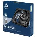 Arctic Вентилятор для корпуса P12 Silent ACFAN00130A, 120mm, 12V, 40.95m&sup3;/h, 1050RPM, 0.08sone, FDB, 3-pin