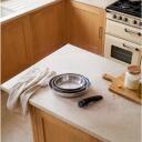Russell Hobbs Набор сковород RH04033, серебристый, нержавеющая сталь, съемная ручка, 4 шт.