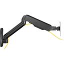 Logilink sienas stiprinājums BP0145, 17-32", 9 kg, ieliekts, pagriežams, rotējo&scaron;s