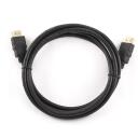 Gembird HDMI kabelis 0.5m CC-HDMI4-0.5M, 4K UHD 60Hz, 10 Gbit/s, 3D, Juodas