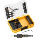 Dewalt Flip And Drive rinkinys DT70779T-QZ, 25 vnt., atsparus smūgiams, greitas keitimas, modulinis dizainas