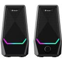 Tracer Datora skaļruņi TRAGLO47764, 6W, 20-20000Hz, 2.0 (Stereo), USB, RGB apgaismojums, vadu savienojums