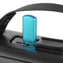 Portatiivne 2.0 Bluetooth k&otilde;lar PS-235 12 W RMS TWS FM USB RGB aku 1500 mAh Must SV-022075 SVEN