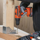 Suktuvas 20V - įsk. baterija 20V 2,0Ah ir pakrovėjas - 78 acc. POWDP15300 POWERPLUS