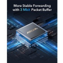 NetSwitch 5-Port Gigabit Slēdzis USB-C Baro&scaron;ana IGMP QoS Cikla Novēr&scaron;ana Balts Cudy GS105U