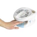 Homedics Pro Manicure Set MAN-3023A-EU, valge, k&uuml;&uuml;nte kuivati, 12 otsikut, aku, 2 kiirus