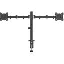 Sbox LCD-352/2-3, galda stiprinājums, 17-32'' (43-81 cm), 2x10kg, VESA 75x75/100x100, slīpums +45&deg;/-45&deg;, pagrie&scaron;ana +90&deg;/-90&deg;