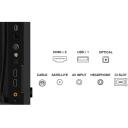 Tcl teler 32V5C, 32", 1920 x 1080, Full HD, QLED, PPI 1000, 30 ms, DVB-C, DVB-S2, DVB-T2, Wi-Fi, Ethernet LAN, Must