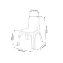 Lastetool KETER 29185444820 43x39x53cm sinine