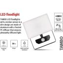 Emos LED prožektor TAMBO ZS2932, 30 W, 3000 lm, IP54, neutraalne valge valgus, PIR andur, alumiiniumkorpus