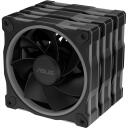Asus Datora korpuss MR120 90DA00L0-B09020, 12 cm, 3 ventilatori, 58 cfm, 1600 RPM, 23 dB, 7 lāpstiņas, RGB