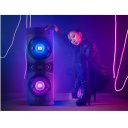 Super šventinis Party Box su Karaoke Naujųjų metų vakarėliams 500W Bluetooth FM USB LED ekranas AC maitinimas juodas PS-1500 SV-022020 Sven