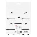 Mini knaibļu komplekts KREATOR KRTH62106 125mm, 5 gab., Žokļa dziļums 12 mm