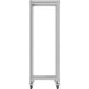 Lanberg Montaažiraam 19" 32U OR01-6032-S, 600x1000mm, RAL7035, 4 vertikaalset paigaldusrauda