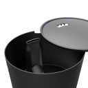 Viedais Wi-Fi gaisa mitrinātājs “Neo” ar 5 L tvertni, līdz ~50 m², ultraskaņas tehnoloģija 500 ml/h Melns DXHU30 DUUX