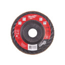 LAPIŅDISKI CERA TURBO&trade;, FLAP DISCS CERA TURBO 115 MM / GRIT 80, 4932472230 MILWAUKEE