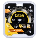 Ripu zāģa asmens 160 x 16mm, STANLEY&reg; FATMAX&reg;, STA15315-XJ, TCT zobi, ilga kalpo&scaron;ana, izturīgs dizains