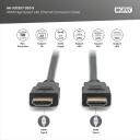 Digitus Savienojuma kabelis HDMI uz HDMI, AK-330107-020-S, 2 m, HDMI kabelis ar Ethernet, melns, veidots