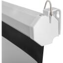 Sbox Projektora ekrāns PSM-100-2, 180x180cm, 16:9, 1:1, 4:3, audums, 160&deg;, horizontāls, pie griestiem, pie sienas