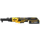 Akumuliatorinis tiesinis šlifuoklis 18V, 1/2", 3/8", 2x1,7Ah; DCF510E2G-QW DEWALT