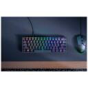 Razer Huntsman Mini 60% klaviatūra RZ03-03390700-R3N1, USB-C, RGB Chroma, Opto-mehāniskā, NORD, Anti-Ghosting, PBT taustiņi