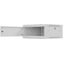 Lanberg seinamontaažikapp WF01-6604-00S, 19", 4U, 60cm x 60cm, RAL7035, &uuml;he lehega, metalluks