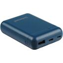 Intenso Power Bank 7313537 10000 mAh, Li-Pol&uuml;meer, 3.1 A, 1x USB-A, 1x USB-C, 1x microUSB, petrooliv&auml;rv