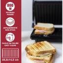 Beper Grill P101TOS003, 800W, 225x145mm, roostevaba teras, must, libisemiskindlad jalad, lihtne puhastada