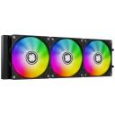 Xilence CPU Охладитель LQ360PRO.ARGB XC987, 350W, 3 вентилятора, 120mm, 400mm трубки, 3-pin разъем