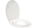 Tualetes poda vāks 2in1 ar vāku bērnu podam, FALA, 75471, PP, balts, soft-close, viegli tīrāms