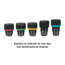 Lieljaudas rokas kniedētājs ar maināmām sprauslām 2,5-6,5 mm RE-TI TRUPER