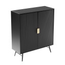 Kumode PIXAR 100x40xH115cm, melna 45085