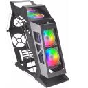 Jata MC61 Silicon, Arvutikorpus, MC61, 394x203x369mm, 4x120mm ARGB ventilaatorid, MicroATX/Mini-ITX &uuml;hilduvus