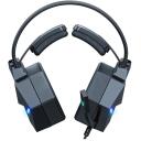Onikuma Austiņas X20 Black (N), 32&Omega;, 50mm, 103dB, 2.2m, USB, 3.5mm, 20Hz&ndash;20KHz, Omnidirekcionāls mikrofons, RGB apgaismojums