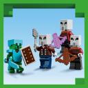 Lego Konstruktors 21267, 105 gab., 4 figūras, raķetes, dimanta zobens, vairogs, bruņas