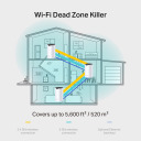 AC1900 kogu kodu Mesh Wi-Fi s&uuml;steem, TP-Link, Deco S7(1-pack), 802.11ac, 10/100/1000 Mbit/s, 1 RJ-45 port