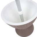 Bāra galds BELLE pelēks 28568