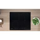 Indesit Plīts IB 65B60 NE, 4, Taimeris, Melna, Indukcija, Skārienjutīgs, Dual Zone