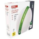 Emos LED потолочный светильник TIVI ZM3407, 11W, 1840lm, IP44, нейтральный белый, 4000K, сталь, 50 000ч.