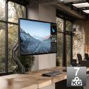 Maclean monitori hoidik MC-906, 17" - 27", 7 kg, k&auml;sitsi k&otilde;rguse reguleerimine, VESA 75 x 100 mm, must