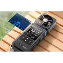 Fnirsi Digitālais anemometrs FAM-02, krāsu displejs, 5 mērī&scaron;anas vienības, 8 asmeņi, vēja ātrums, temperatūra, mitrums
