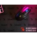 A4Tech Spēļu pele A4TMYS47696, 12000 CPI, 300 IPS, 8 pogas, RGB apgaismojums, bezvadu, USB uzlāde