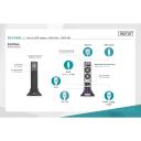 Digitus UPS pingestabilisator DN-170096, 3000 W, 1 x C20, 1 x C19, 8 x C13, 208-240 V, 9 Ah, LCD, 4 h laadimine