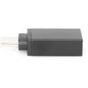Digitus USB Type-C adapteris AK-300506-000-S, 3A, 5GB, USB-C, USB A, 9 pin, 24 pin, veidots