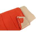 Outwell Magamiskott Contour Lux Red 230489, 220 x 85 cm, -19 kuni 15 &deg;C, parem t&otilde;mblukk, 3 hooaega, 1400 g Isofill