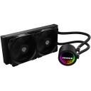 Genesis AIO &scaron;ķidrumu dzesētājs, NLG-2318, 240 mm, 80 cfm, 2 ventilatori, PWM atbalsts, 2400 RPM sūknis