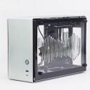 Zalman M2 Mini ITX h&otilde;be M2 mini (Silver), 2x 2,5" pesa, Mini-ITX, Mini torn, 1x 80 mm ventilaator