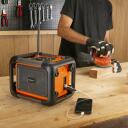 Pārnēsājamā darba radio, POWERPLUS, POWDP8061, DAB+/FM, 20V, 100-240V
